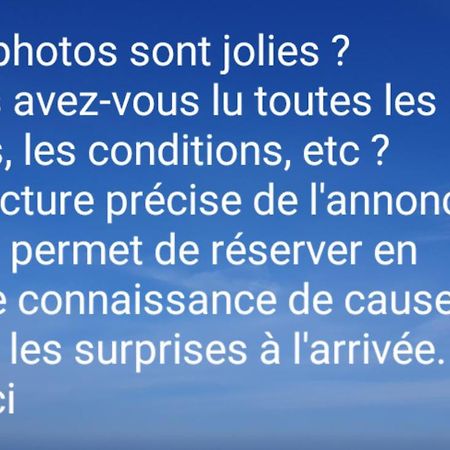 Studio CABOURG vue mer Eksteriør bilde